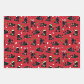 Feuilles de papier enveloppant des canicules de No (Devant 2)