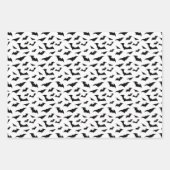 Feuilles de papier enveloppant des chauves-souris  (Devant)