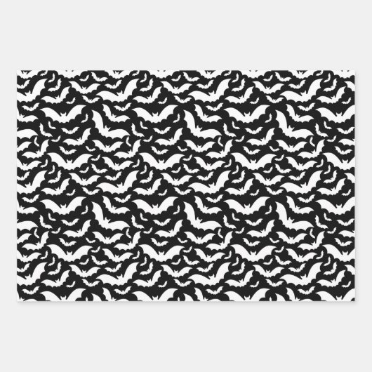 Feuilles de papier enveloppant des chauves-souris (Devant 3)