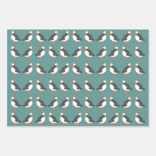 Feuilles de papier enveloppant des pouffins