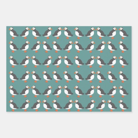 Feuilles de papier enveloppant des pouffins (Devant)