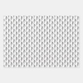 Feuilles de papier enveloppant d'Halloween (Devant 2)