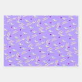 Feuilles de papier enveloppant joyeuse Anniversair (Devant)