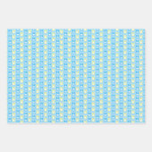 Feuilles de papier enveloppant lapin de Pâques (Devant 2)