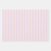 Feuilles de papier enveloppant lapin de Pâques (Devant)