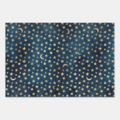 Feuilles de papier enveloppant le soleil de lune e (Devant 2)