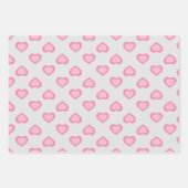 Feuilles de papier enveloppant les coeurs (Devant 3)