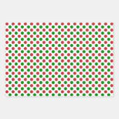 Feuilles de papier enveloppant les points rouges e (Devant 2)