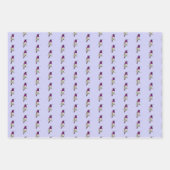 Feuilles de papier enveloppant Motif de Lucifer Hu (Devant 3)