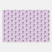 Feuilles de papier enveloppant Motif de Lucifer Hu (Devant)