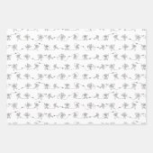 Feuilles de papier enveloppant par astronaute (Devant 2)