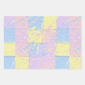 Feuilles de papier enveloppant Pastel Spring Strip (Devant 3)