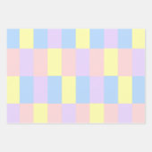 Feuilles de papier enveloppant Pastel Spring Strip (Devant 2)