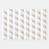 Feuilles de papier enveloppant pour l'anniversaire (Devant 3)