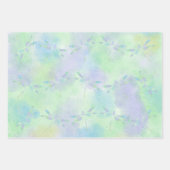 Feuilles de papier enveloppantes de libellules (Devant 3)