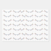 Feuilles de papier enveloppantes de libellules (Devant 3)