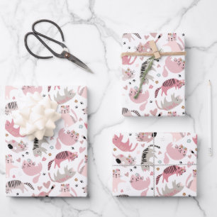 Feuilles de papier enveloppantes pour chats pour e