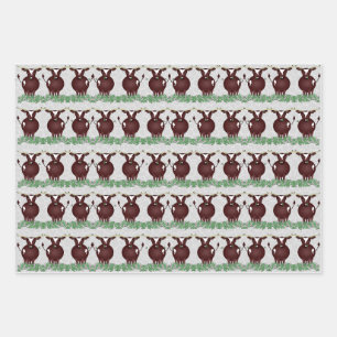 Feuilles de papier ferdinand enveloppant