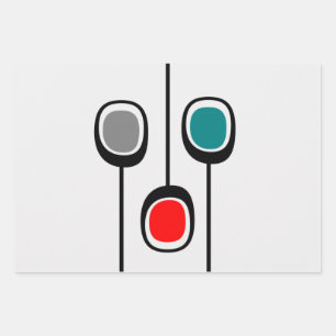 Feuilles de papier     imprimées modernes du milie