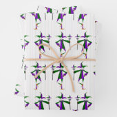 Feuilles de papier Jester Wrapping (En situation)