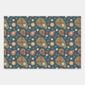 Feuilles de papier Motif à enveloppement de fraise (Devant)