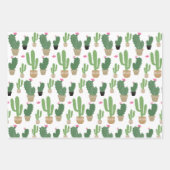 Feuilles de papier Motif Cactus (Devant 2)