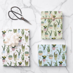 Feuilles de papier Motif Cactus