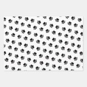 Feuilles de papier Motif d'enveloppement de pattes (Devant 2)