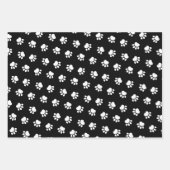 Feuilles de papier Motif d'enveloppement de pattes (Devant)