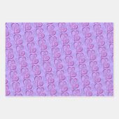 Feuilles de papier Motif d'enveloppement des Coeur (Devant 2)