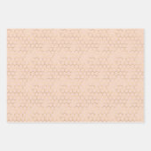 Feuilles de papier Neutre Rose Queen Bee (Devant 2)