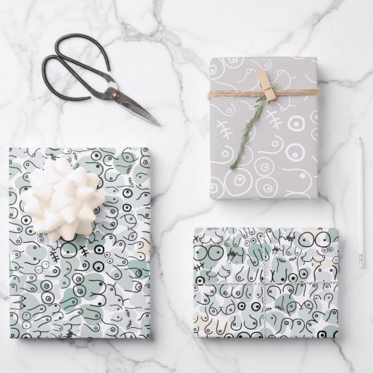 feuilles de papier pastel féministe enveloppant le (Recto)