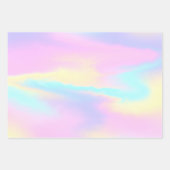 Feuilles de papier Pastel Holographique Arc-en-cie (Devant 2)
