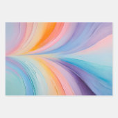 Feuilles de papier peint à l'huile colorée (Devant 3)