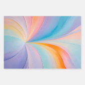 Feuilles de papier peint à l'huile colorée (Devant 2)