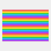 Feuilles de papier Rainbow Stripes (Devant)