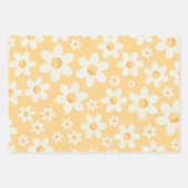 Feuilles de papier Retro Daisy Wrapy | Floral supe (Devant 2)