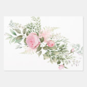 Feuilles de papier roses (Devant)