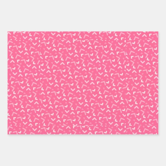 Feuilles de papier rouge vert orange (Devant)