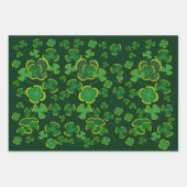 Feuilles de papier shamrocks (Devant 2)