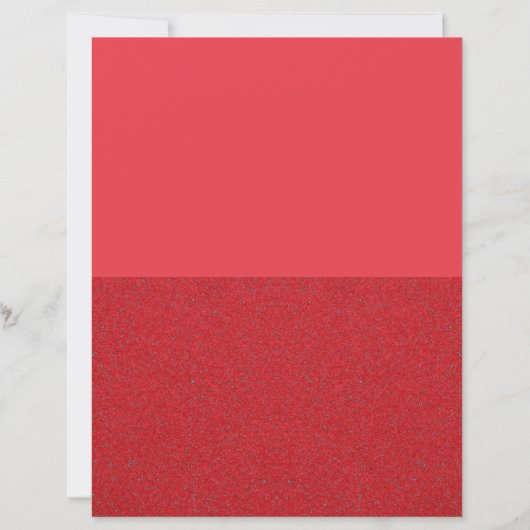 Feuilles de papier sur mesure rouge tomate (Devant)