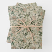 Feuilles de papier William Morris (En situation)