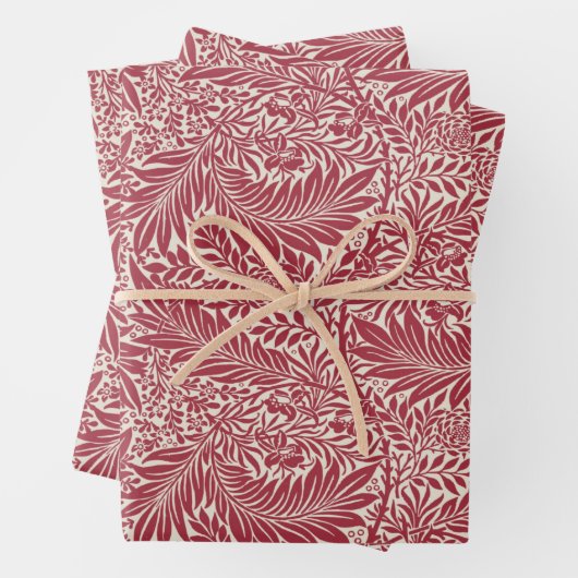 Feuilles de papier William Morris (En situation)