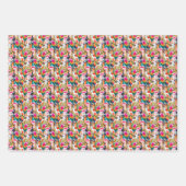 Feuilles de perroquets et palmiers (Devant 2)