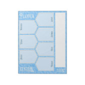 Feuilles de planificateurs hebdomadaires Bloc-note (Tourné)