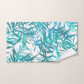 Feuilles de saule aquatique et serviettes de bain (Serviette à main)