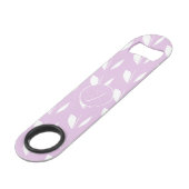 Feuilles de silhouette blanche initiale personnali (Devant angulaire)