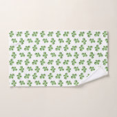 Feuilles de succulente vertes modernes et amicales (Serviette à main)