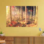 Feuilles de toile d'or (Insitu(Salon))