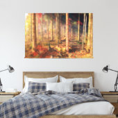 Feuilles de toile d'or (Insitu(Chambre))